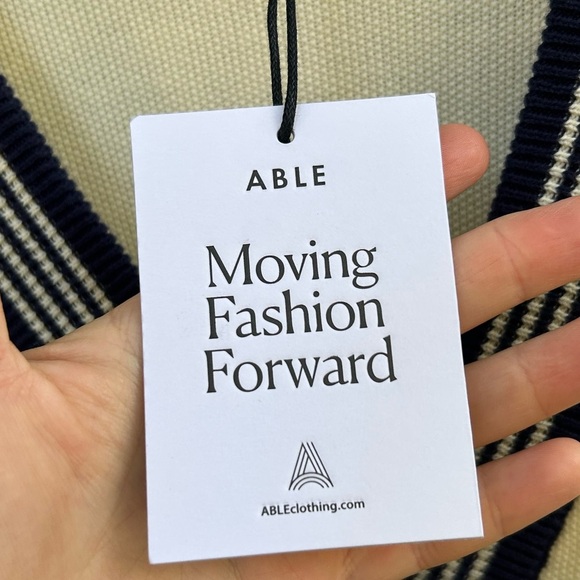 Able Madilyn Varsity Sweater, BNWT, size 1X, - Picture 10 of 11